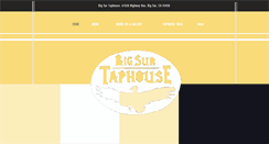 Desktop Screenshot of bigsurtaphouse.com